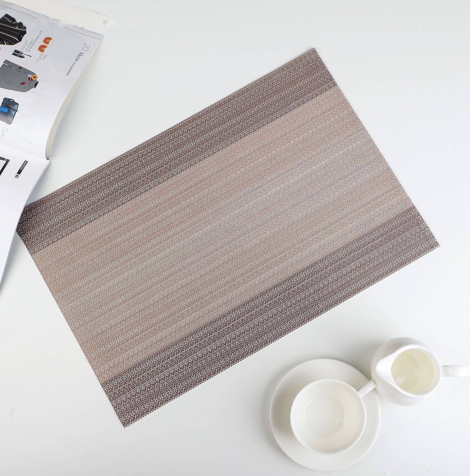 Салфетка сервировочная на стол «Вензеля», 45×30 см, цвет бежевый