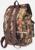 Рюкзак туристический, 55 л, отдел на шнурке, 3 наружных кармана, цвет камуфляж