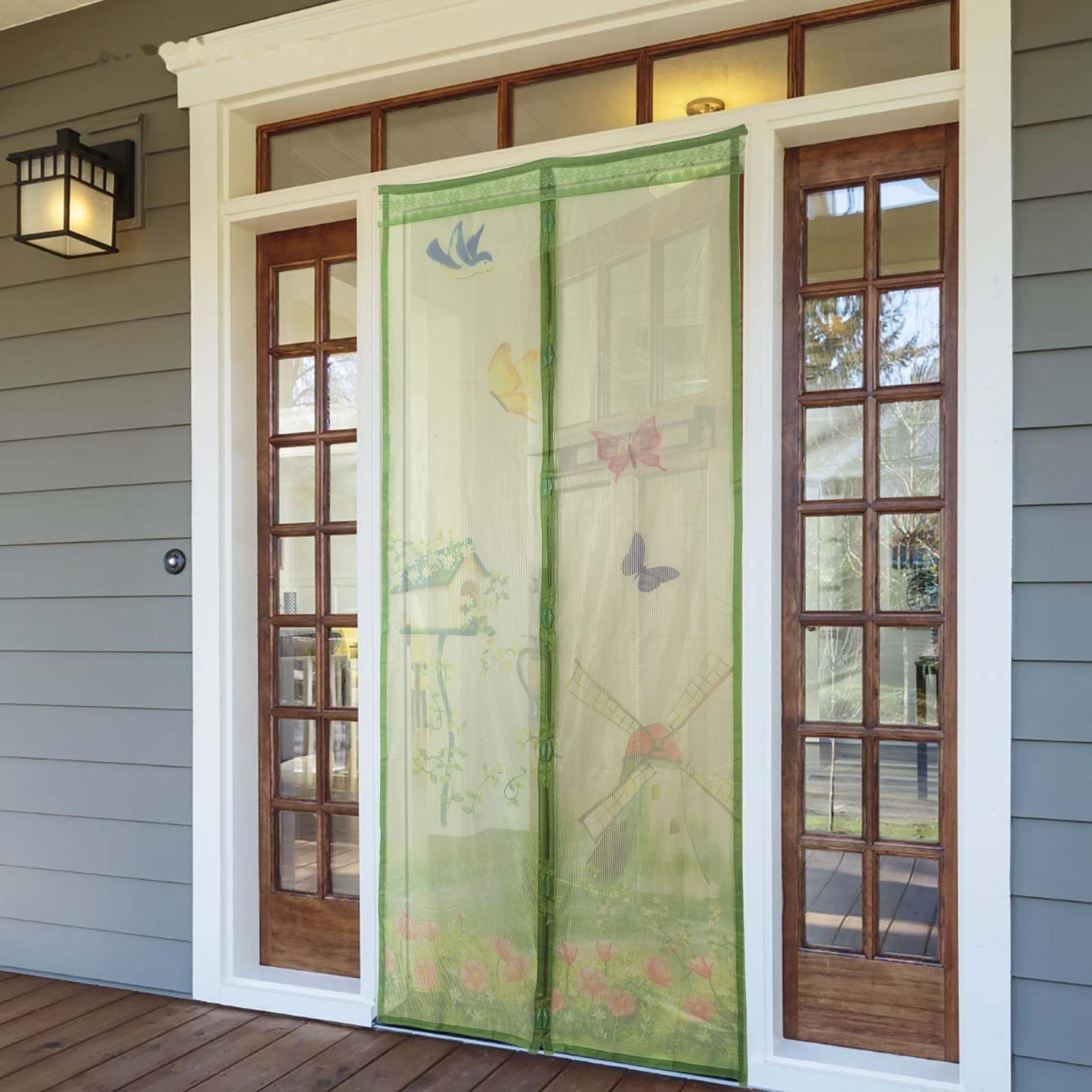 Сетка антимоскитная на магнитах для защиты от насекомых «Мельница», 90×210 см