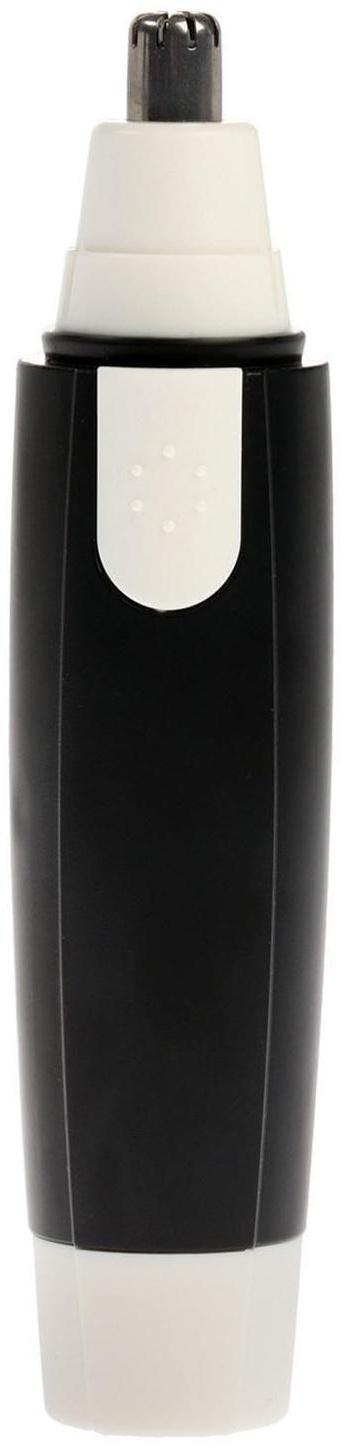 Триммер LuazON LTRI-08, для носа/ушей, 1хАА (не в комплекте), черный