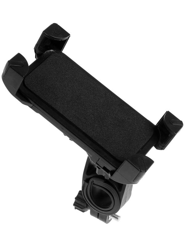 Велосипедный держатель для телефона LuazON, до 185х95 мм, чёрный