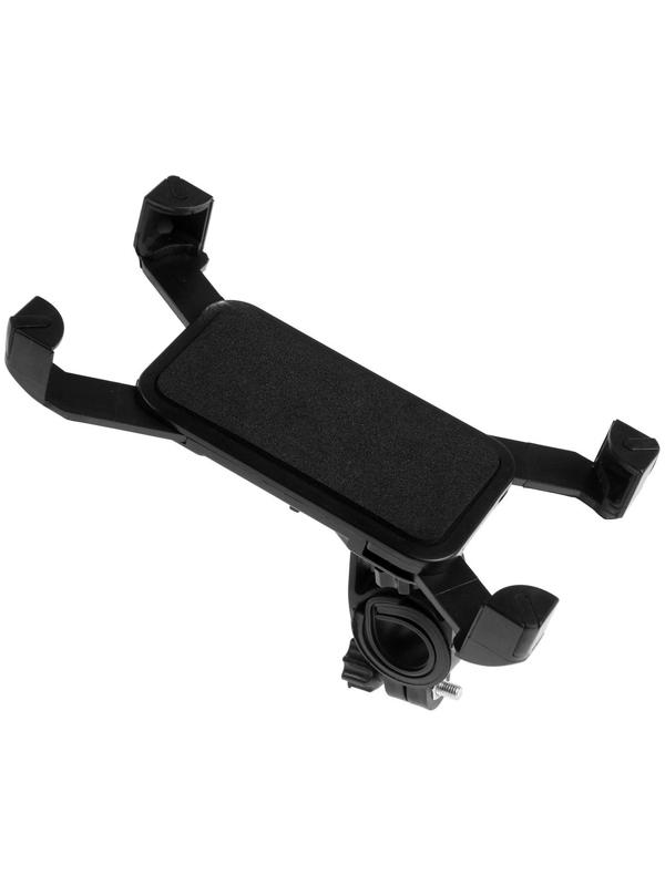Велосипедный держатель для телефона LuazON, до 185х95 мм, чёрный
