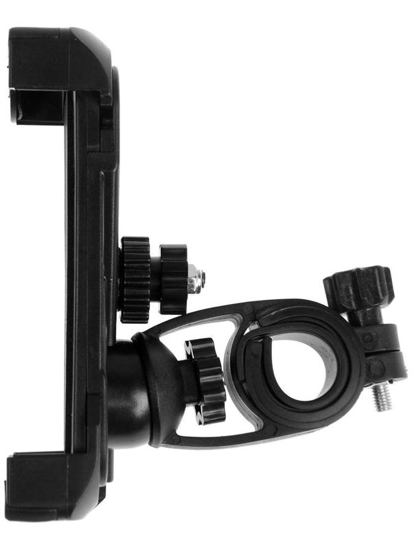 Велосипедный держатель для телефона LuazON, до 185х95 мм, чёрный