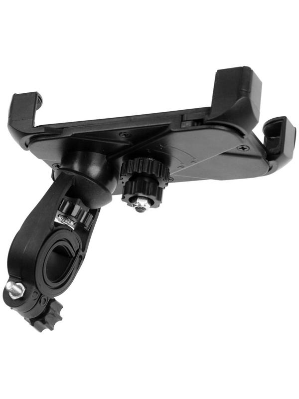 Велосипедный держатель для телефона LuazON, до 185х95 мм, чёрный