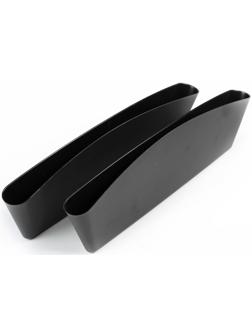 Органайзер для мелочей между сидений 35х11 см, чёрный, набор 2 шт