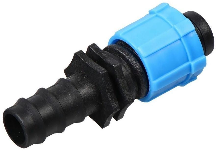 Переходник для капельной ленты, 16 мм — 1/2