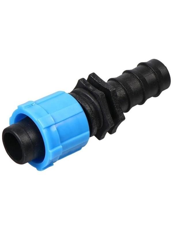 Переходник для капельной ленты, 16 мм — 1/2