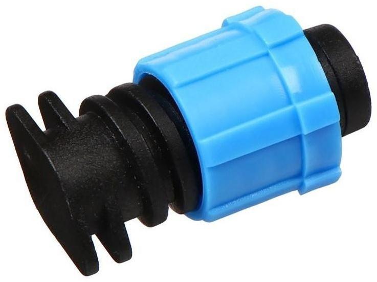 Заглушка для капельной ленты, 16 мм, пластик