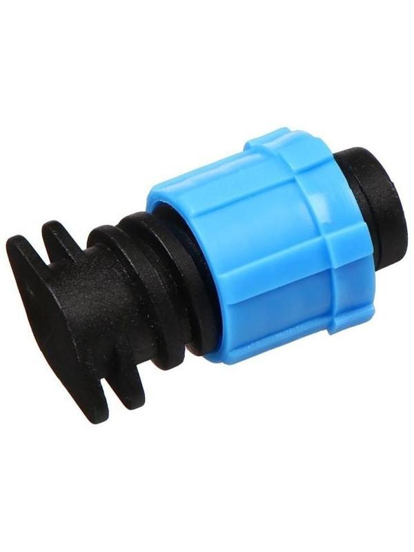 Заглушка для капельной ленты, 16 мм, пластик