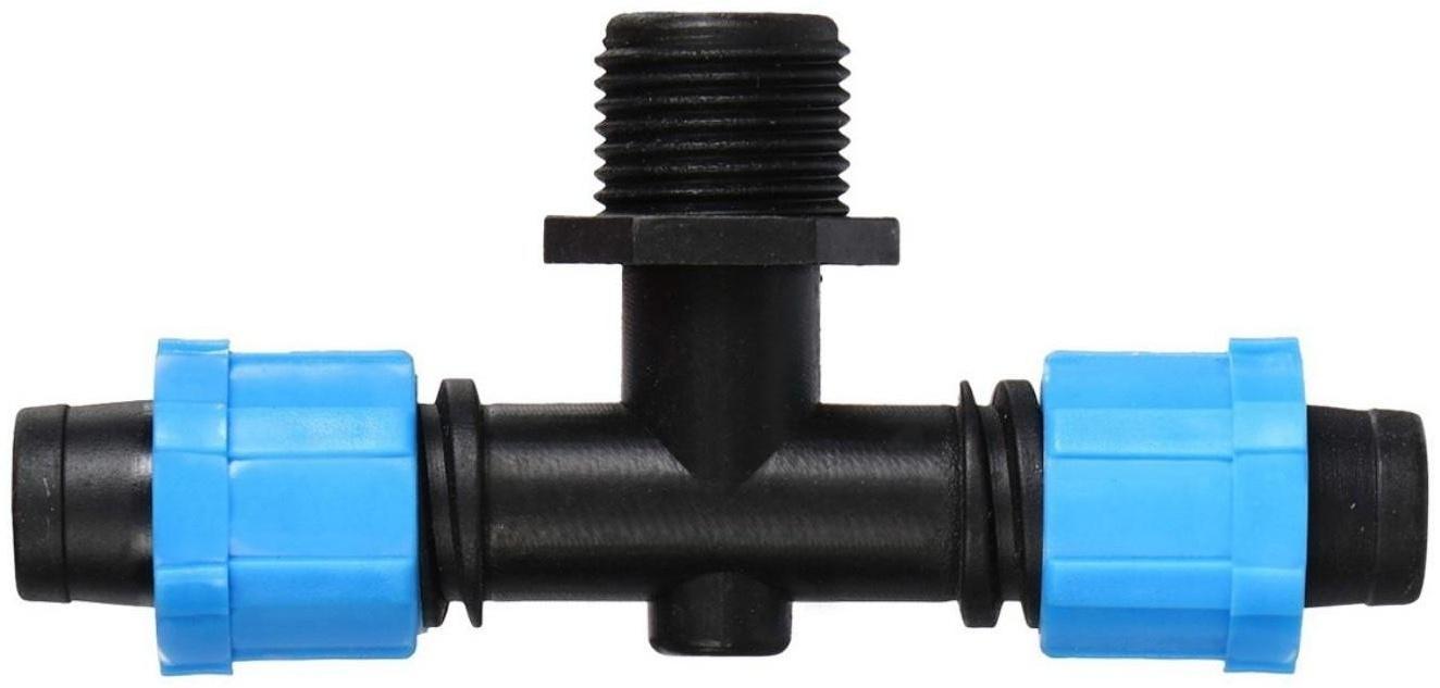 Соединитель Т-образный для капельной ленты, 1/2