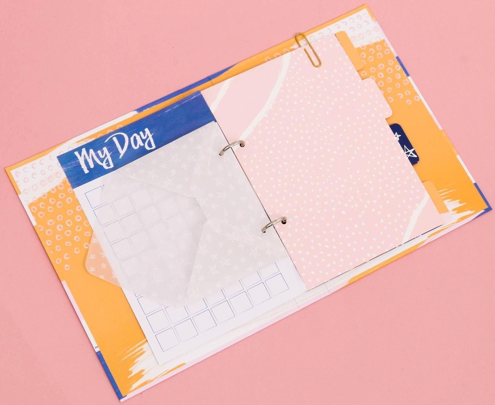 Ежедневник «Всё самое важное», набор для создания, 18.3 × 24.7 × 3.6 см