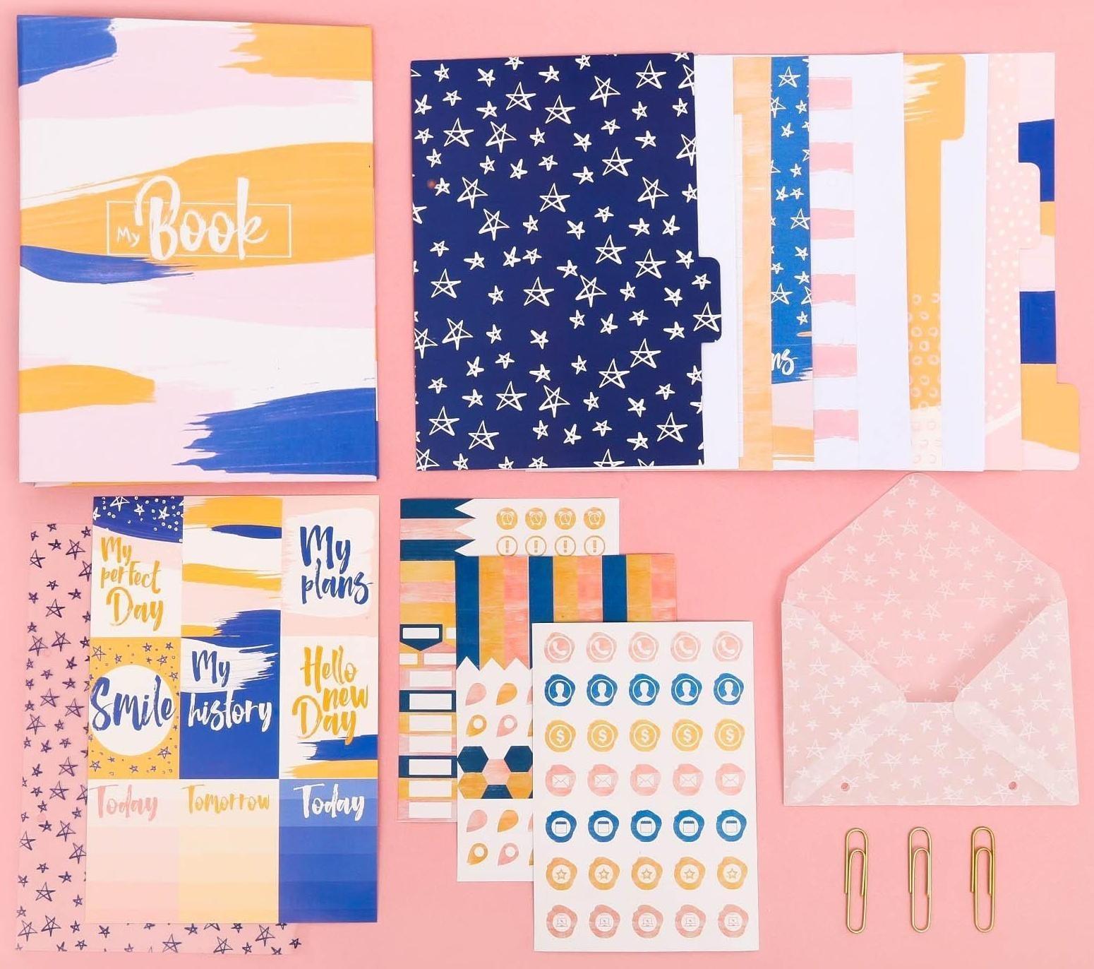 Ежедневник «Всё самое важное», набор для создания, 18.3 × 24.7 × 3.6 см