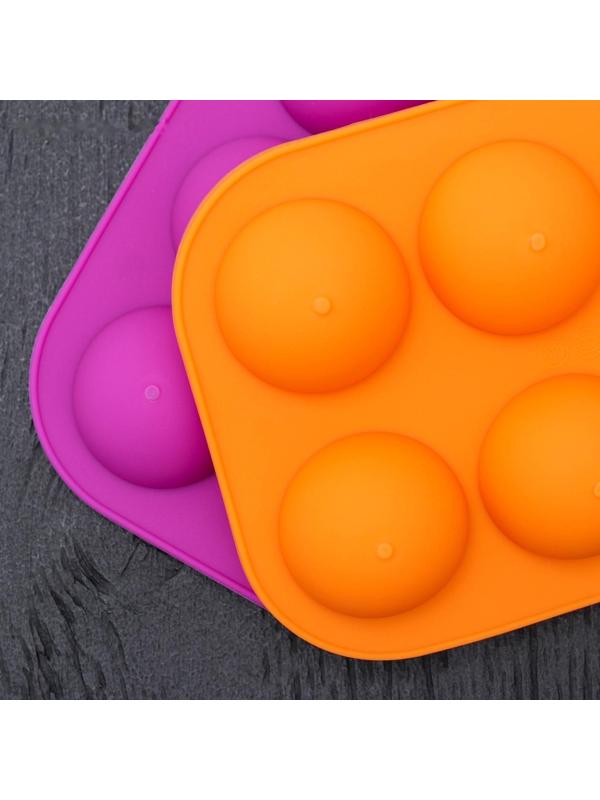 Форма для леденцов «Чупик», 19,5×11,7×3,5 см, 8 ячеек (d=3,9 см), 2 части, с палочками, цвет МИКС