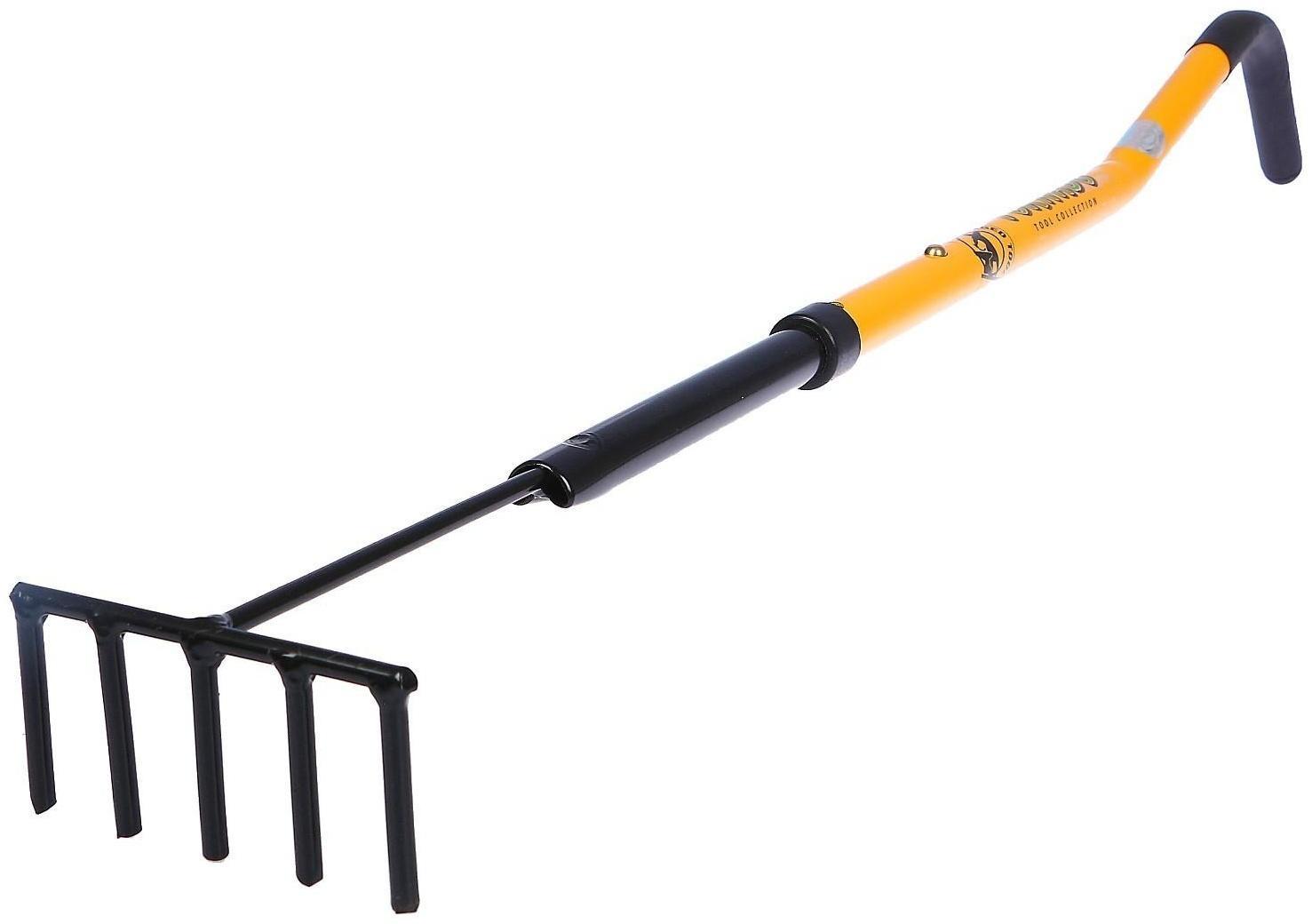 Набор инструмента TORNADICA «Мини 4», 4 предмета: рыхлитель, грабли, культиватор, бороздовичок