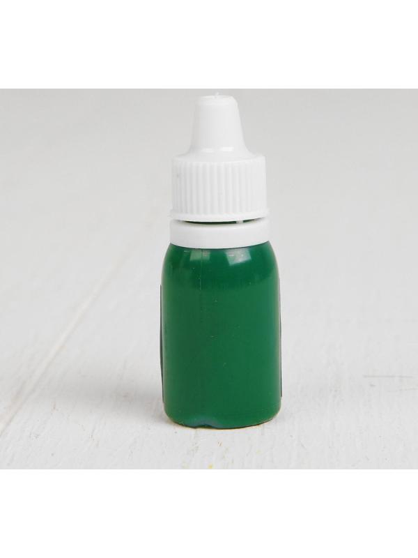 Пигмент косметический немигрирующий Green Cosmetic Color, зелёный, 10 мл
