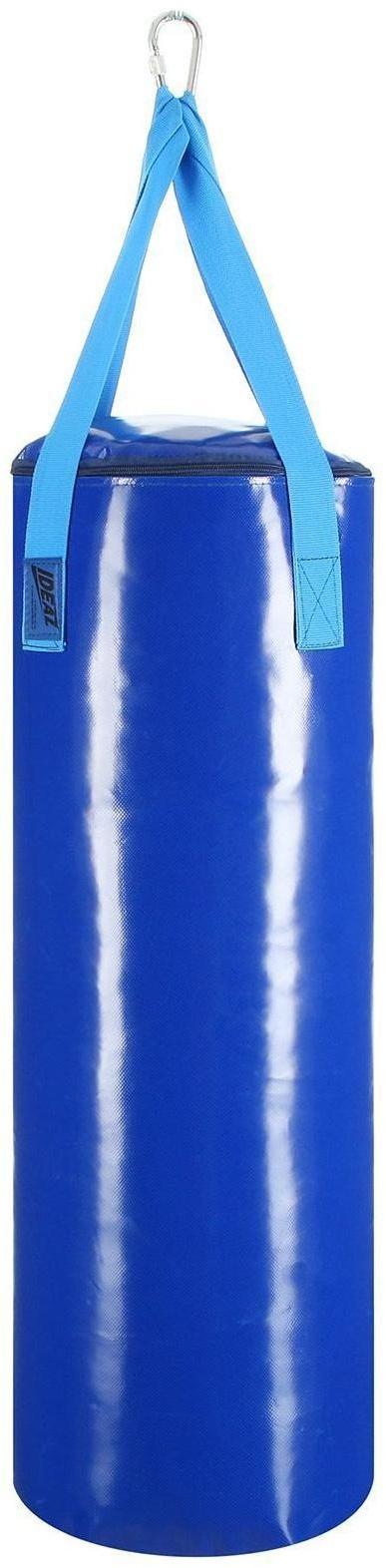 Мешок боксёрский на ременной ленте 15 кг, цвет синий