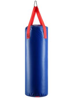 Мешок боксёрский на ременной ленте 15 кг, цвет синий