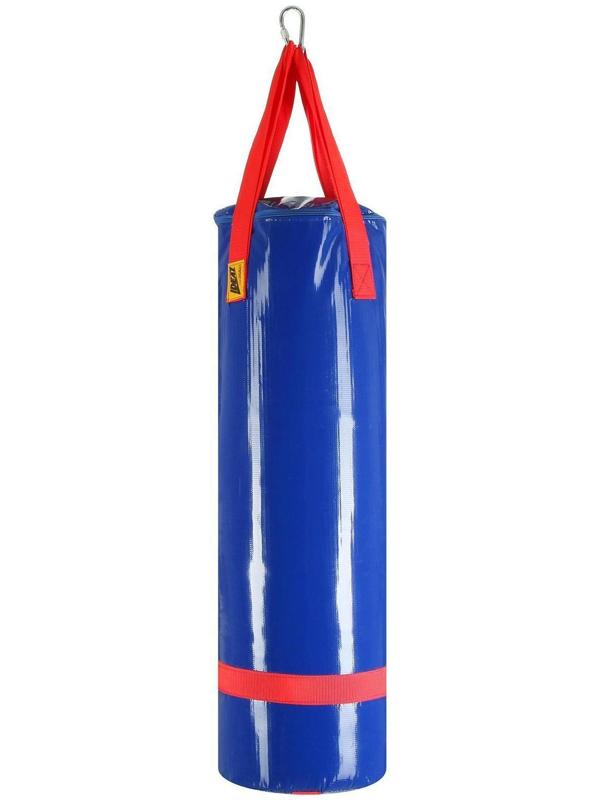 Мешок боксёрский на ременной ленте 20 кг, цвет синий