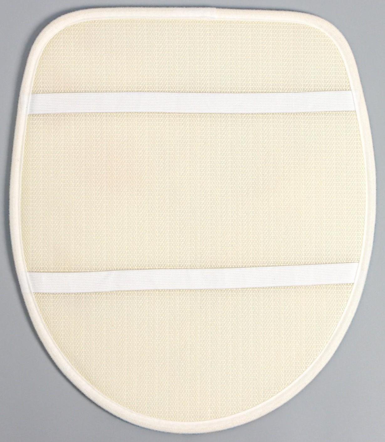 Набор ковриков для ванной и туалета Доляна «Ракушки», 3 шт: 37×45, 37×45, 45×75 см., 2987444