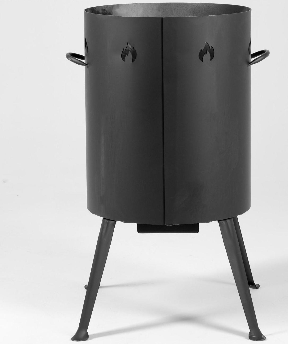 Печь  под казан 20 л, толщина металла 2 мм, диаметр 37,7 мм