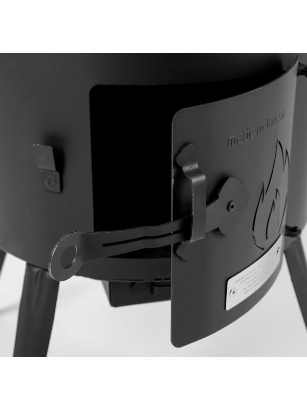 Печь  под казан 20 л, толщина металла 2 мм, диаметр 37,7 мм