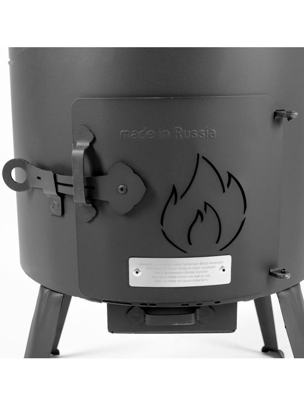 Печь  под казан 20 л, толщина металла 2 мм, диаметр 37,7 мм