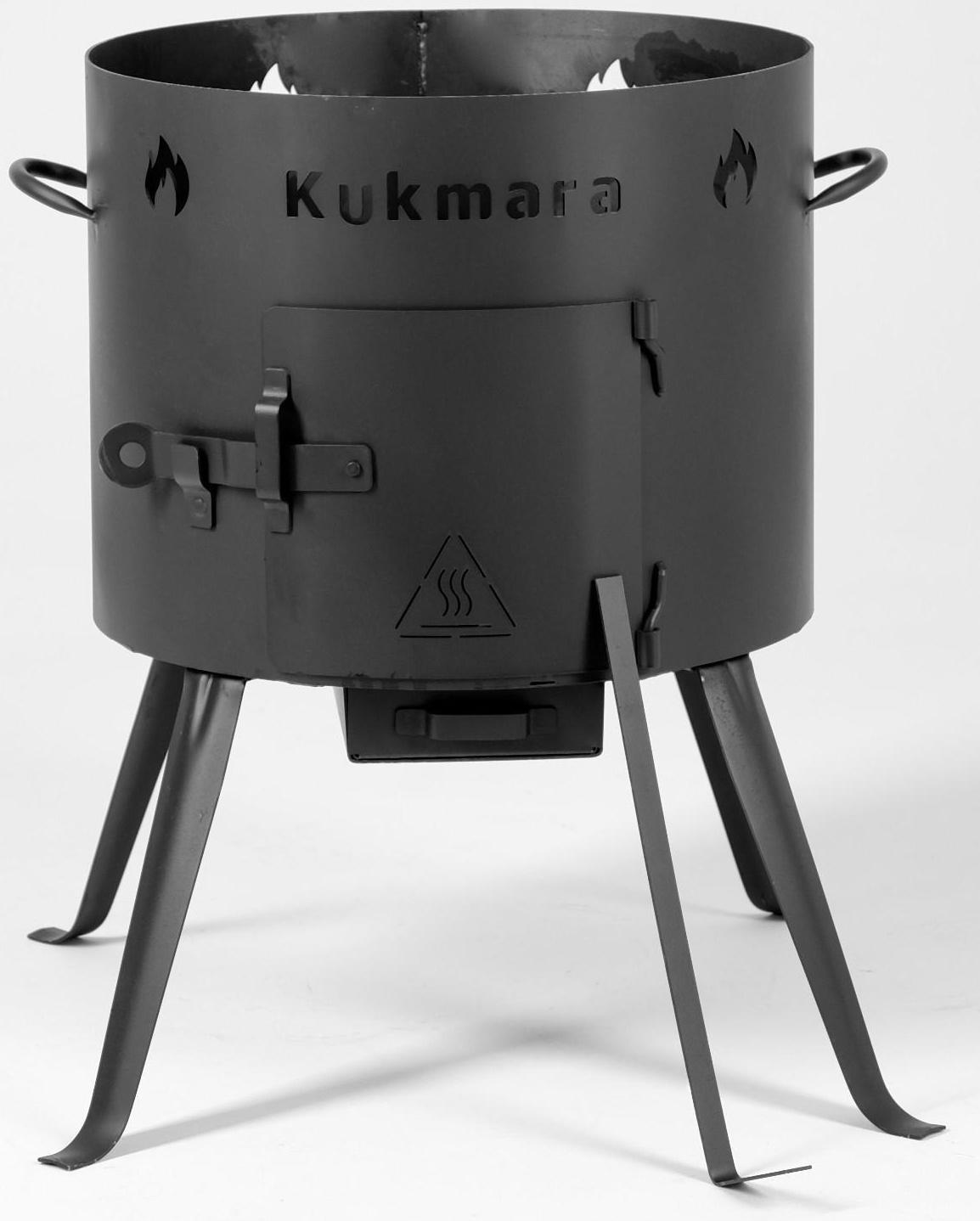 Печь для казана 12 л, сталь 2 мм, диаметр 408 мм