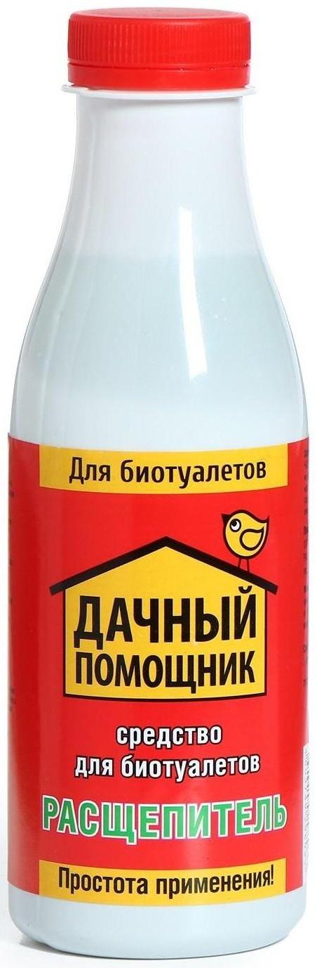 Жидкость для биотуалета универсальная «Дачный помощник», концентрат, расщепитель, 0.5 л
