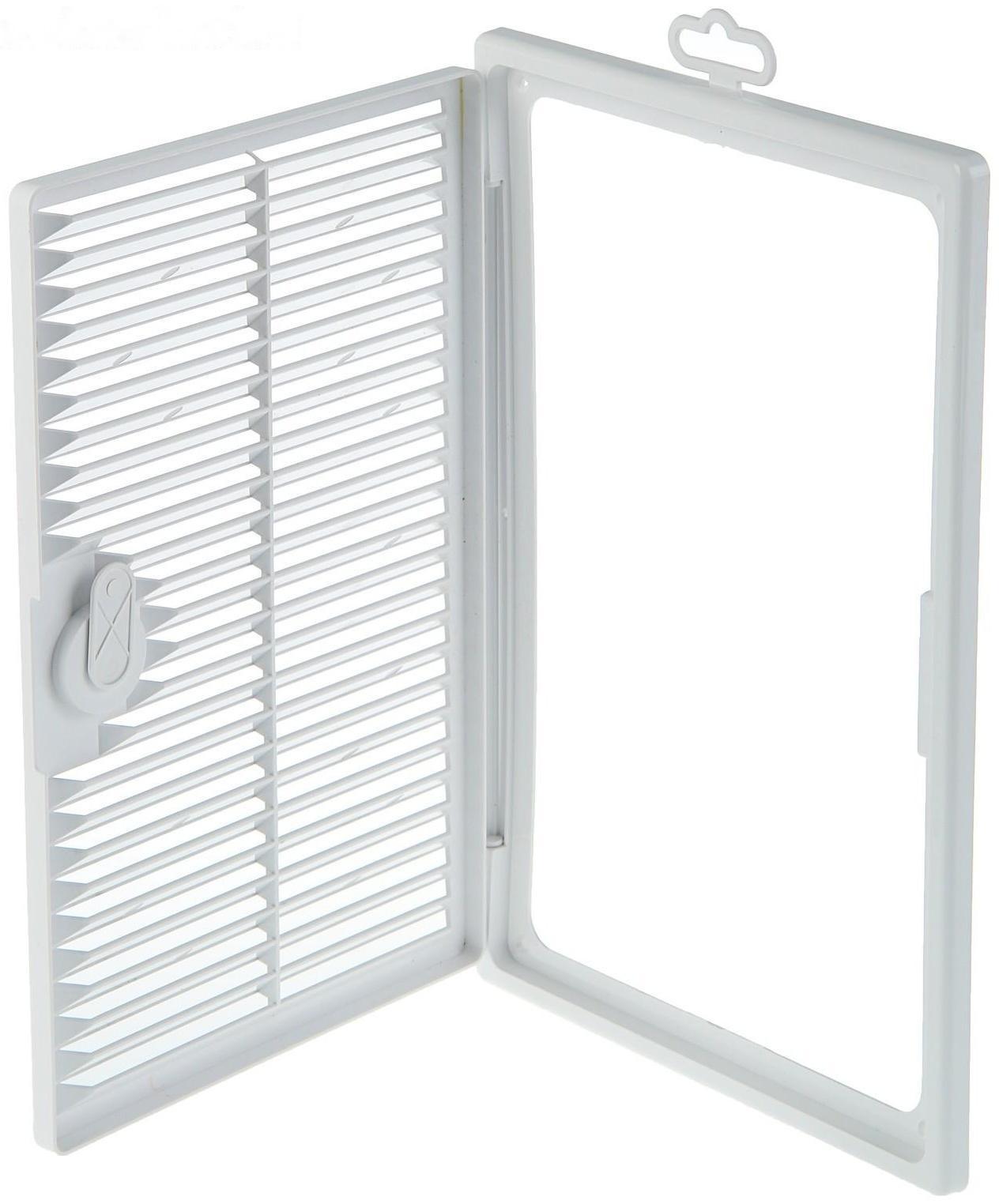 Люк ревизионный ERA 2030 ДФ, 200х300 мм, с вентиляционной решеткой