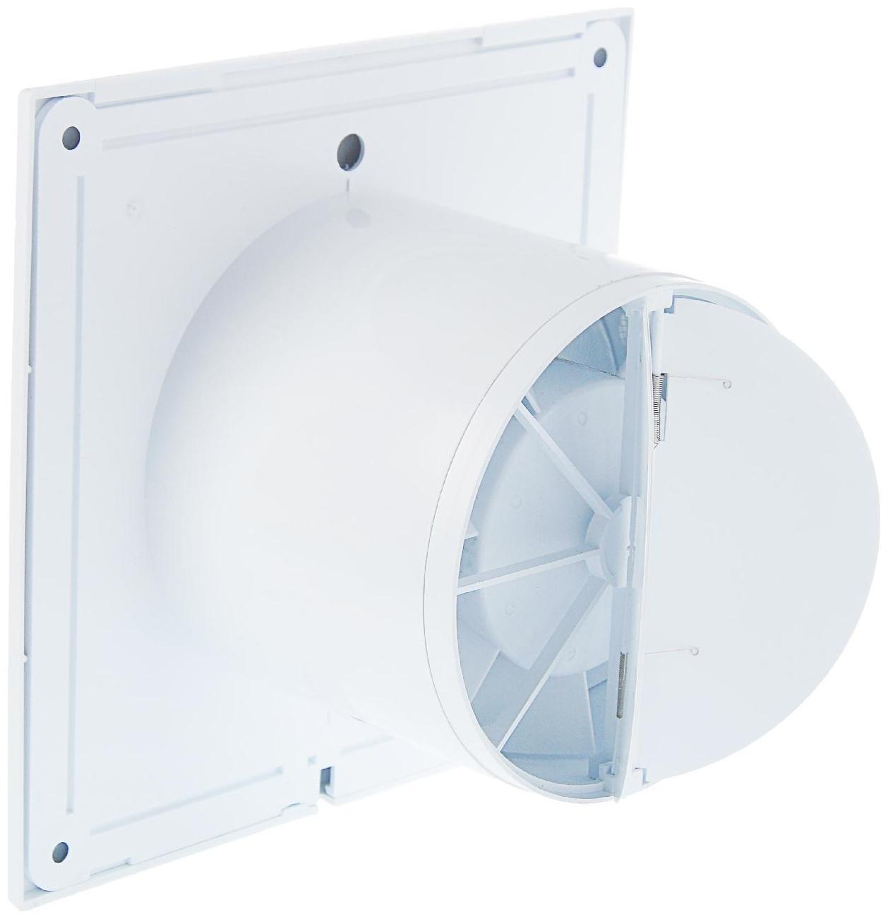 Вентилятор вытяжной AURAMAX A 4 С, 160х160 мм, d=100 мм, 220‒240 В, с обратным клапаном