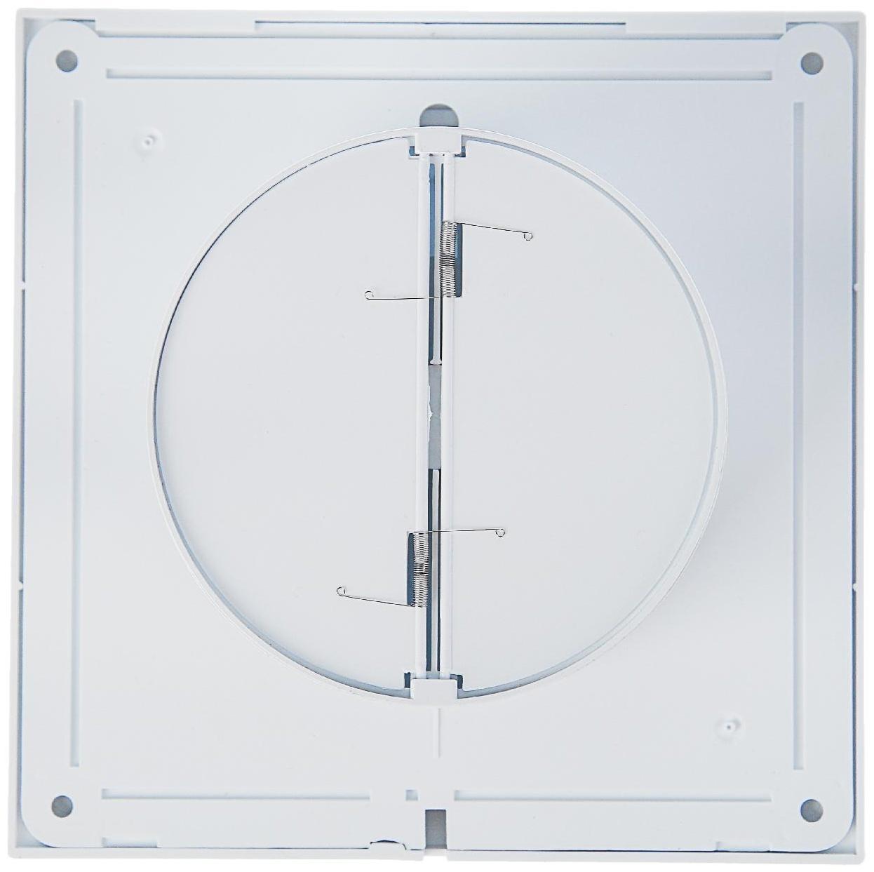 Вентилятор вытяжной AURAMAX A 4 С, 160х160 мм, d=100 мм, 220‒240 В, с обратным клапаном