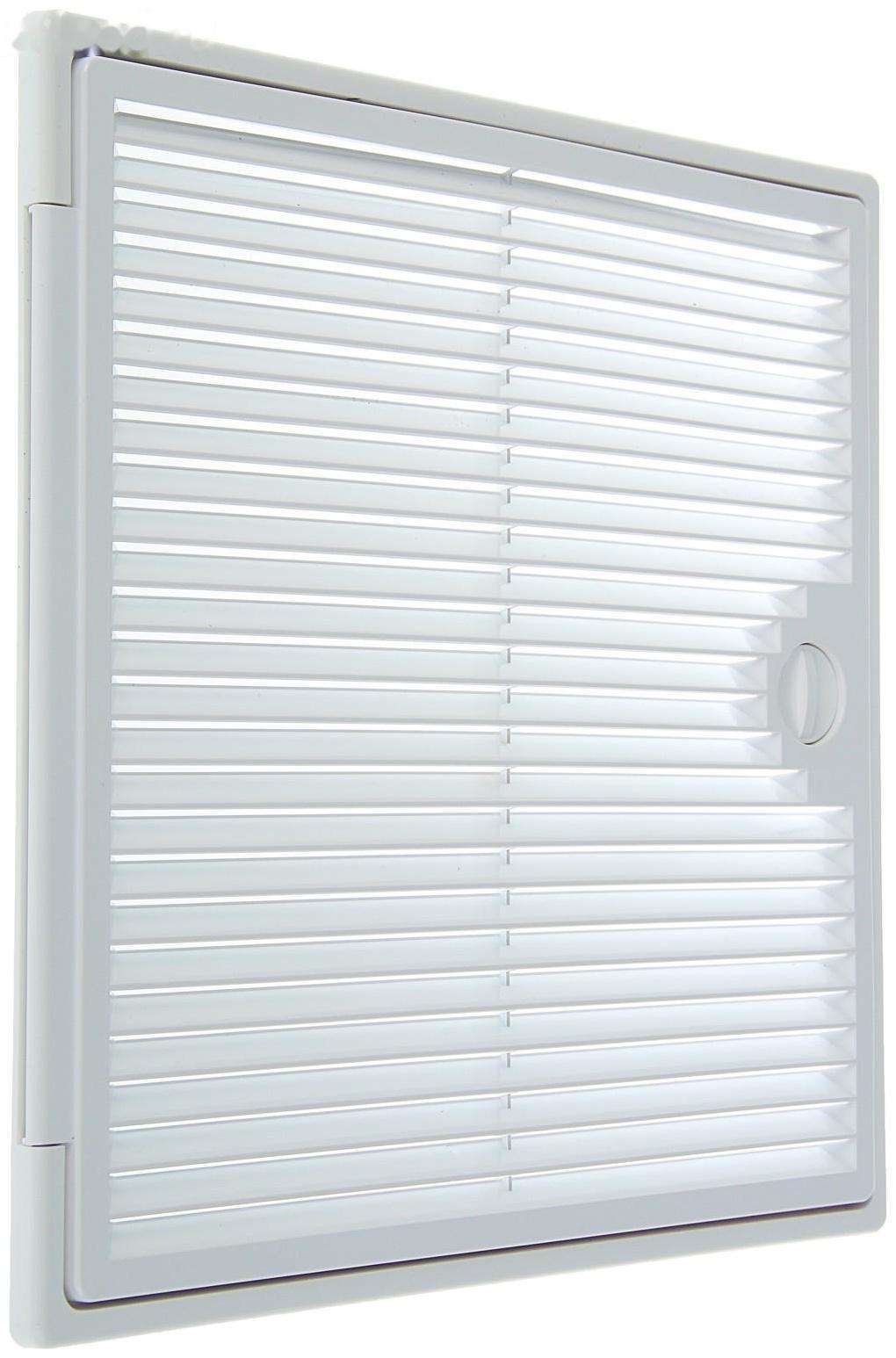 Люк ревизионный ERA 3030 ДФ, 300 х 300 мм, с вентиляционной решеткой