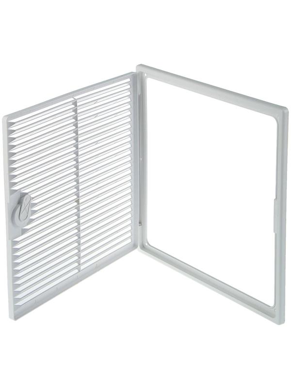 Люк ревизионный ERA 3030 ДФ, 300 х 300 мм, с вентиляционной решеткой