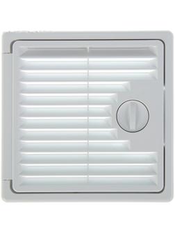 Люк ревизионный ERA 1515 ДФ, 150 х 150 мм, с вентиляционной решеткой