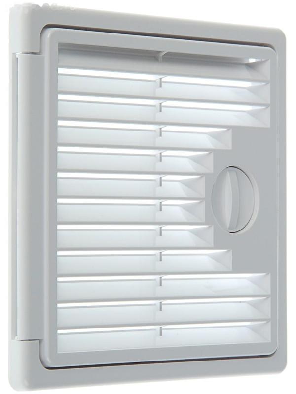 Люк ревизионный ERA 1515 ДФ, 150 х 150 мм, с вентиляционной решеткой