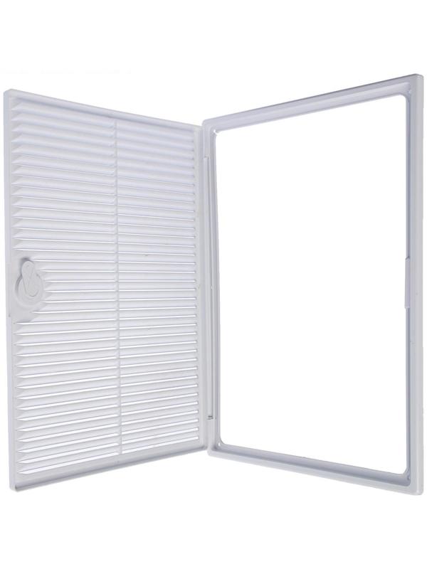 Люк ревизионный ERA 3040 ДФ, 300х400 мм, с вентиляционной решеткой