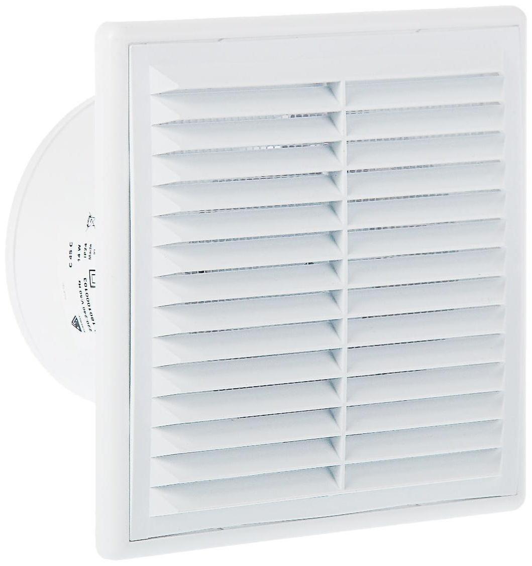 Вентилятор вытяжной AURAMAX С 4S С,150х150 мм, d=100 мм, 220‒240 В, с обратным клапаном