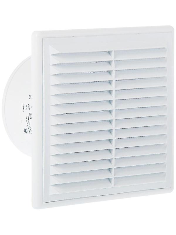 Вентилятор вытяжной AURAMAX С 4S С,150х150 мм, d=100 мм, 220‒240 В, с обратным клапаном