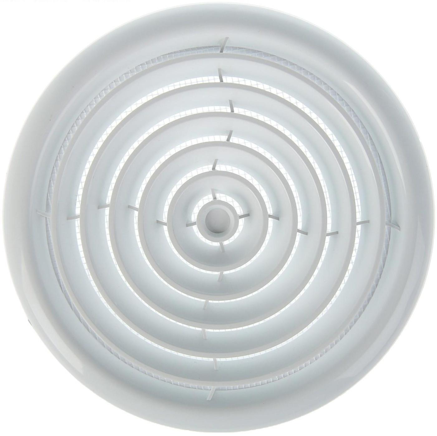 Диффузор ERA 12,5DK, приточно-вытяжной со стопорным кольцом и фланцем, d=125 мм