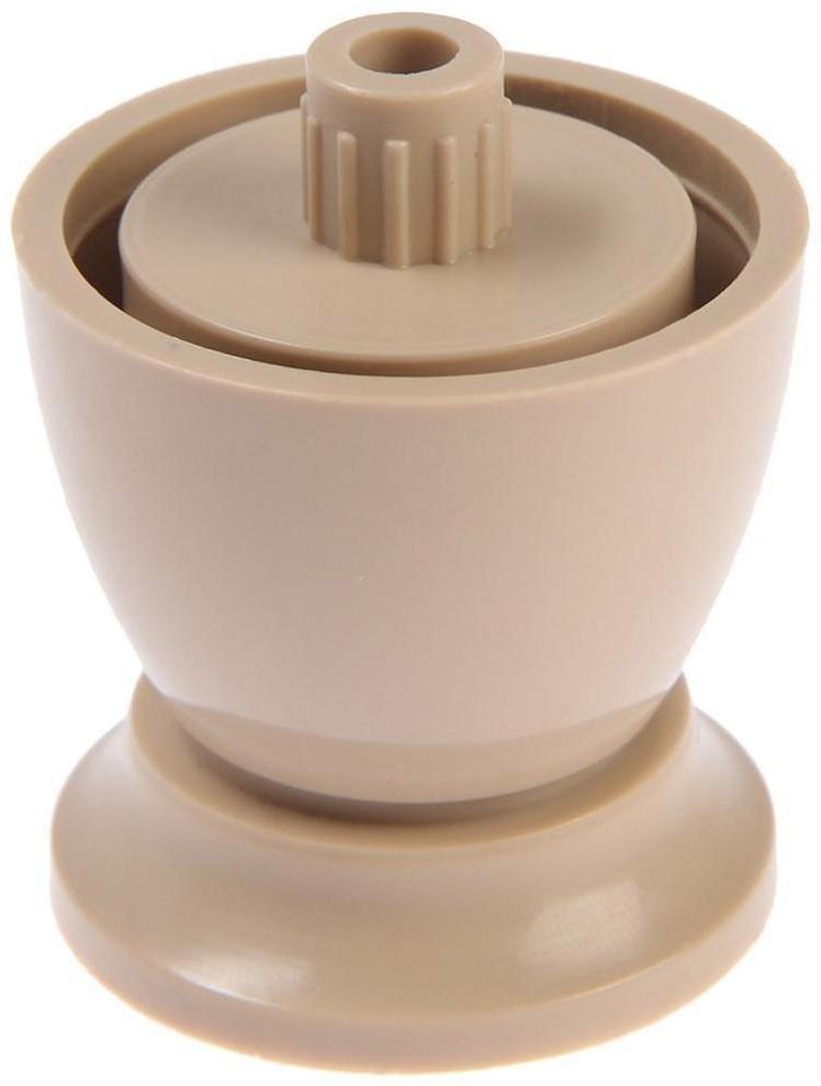 Опора регулируемая, Н=40 мм, цвета беж