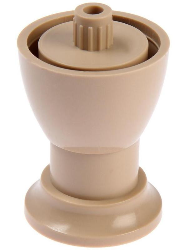 Опора регулируемая, Н=40 мм, цвета беж