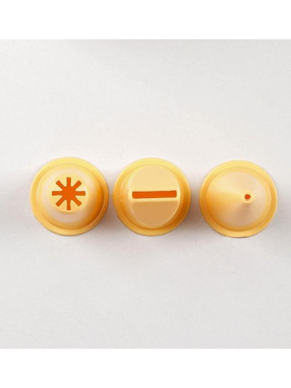 Набор кондитерский Доляна, 20 мешков, 3 насадки, насадки ассорти