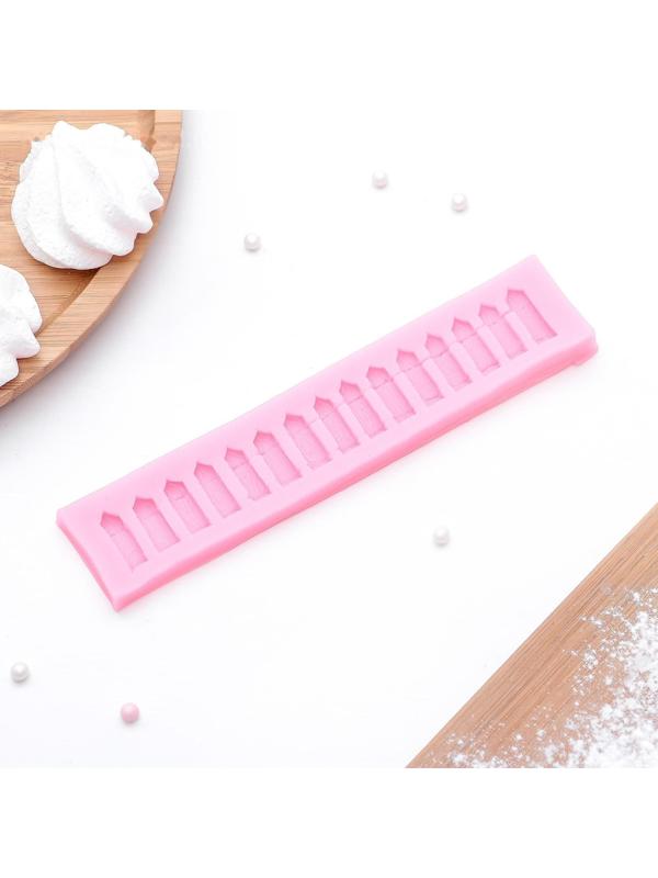 Молд «Заборчик», 16,5×3,6 см, цвет МИКС