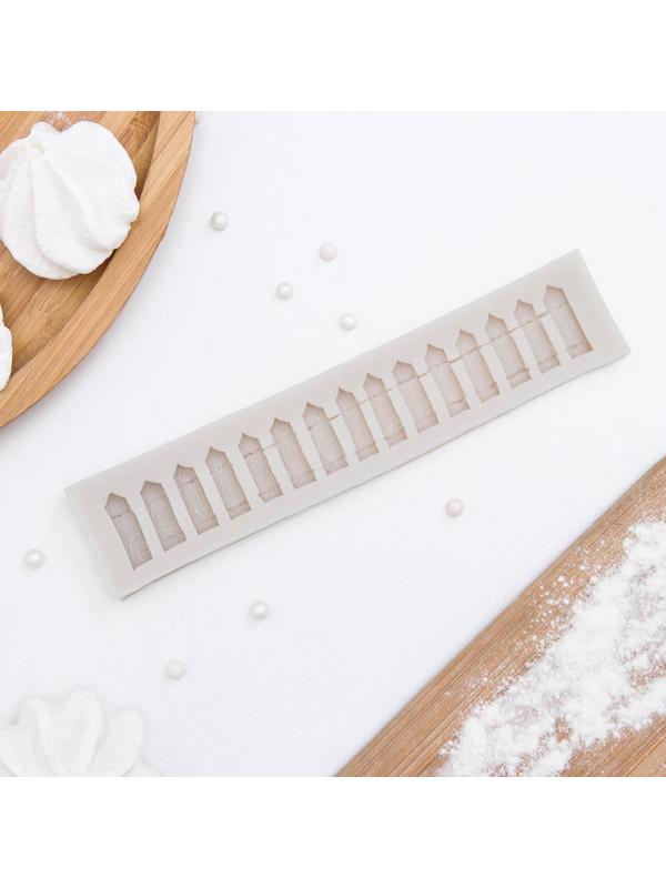 Молд «Заборчик», 16,5×3,6 см, цвет МИКС