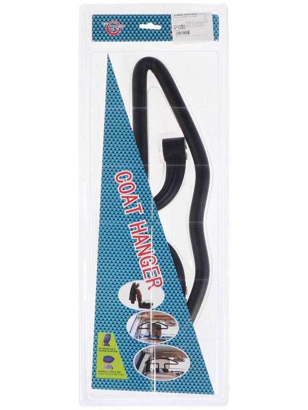 Плечики с креплением на подголовник, в пвх оплетке, чёрный