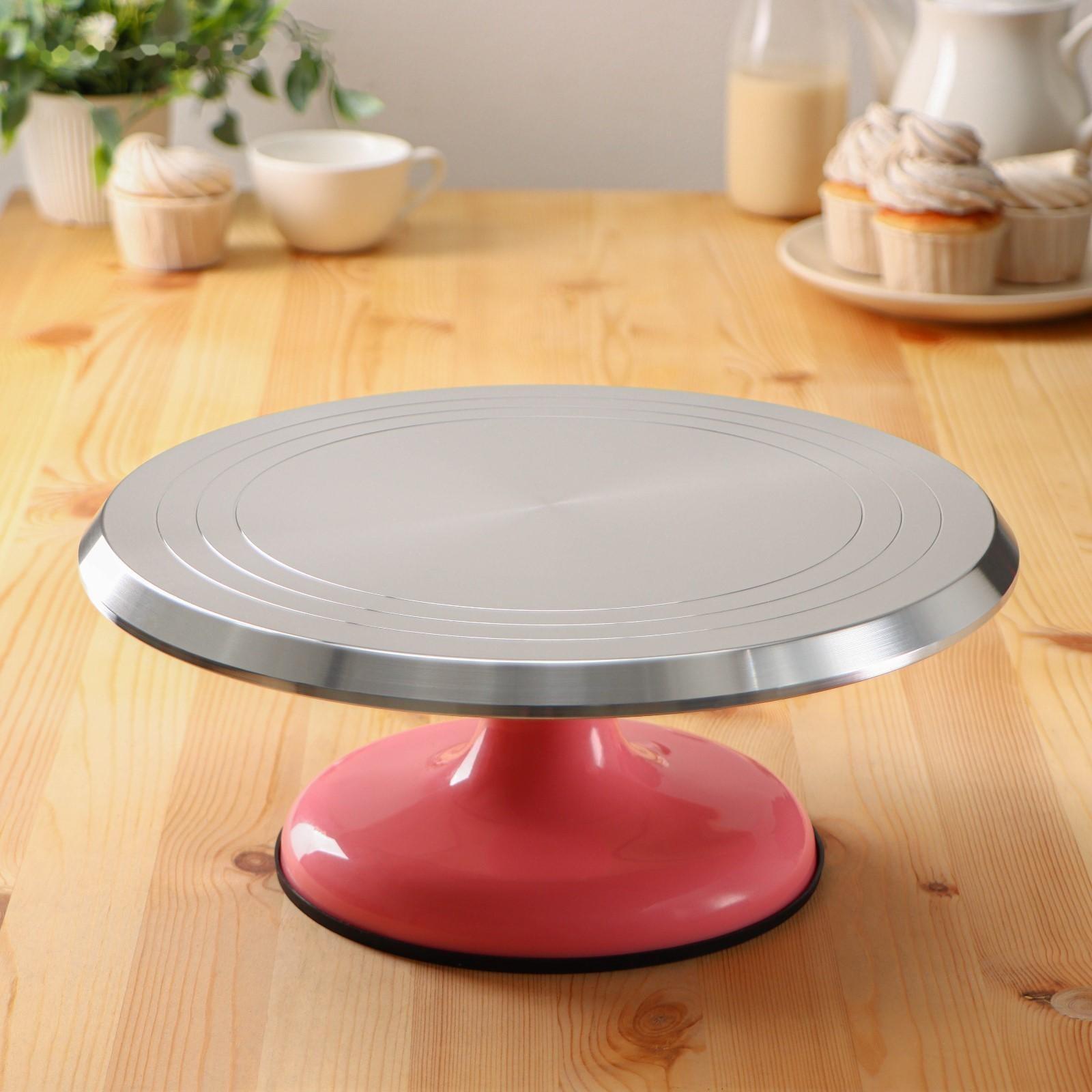 Подставка для торта «Лазурь», d=29 см, цвет МИКС