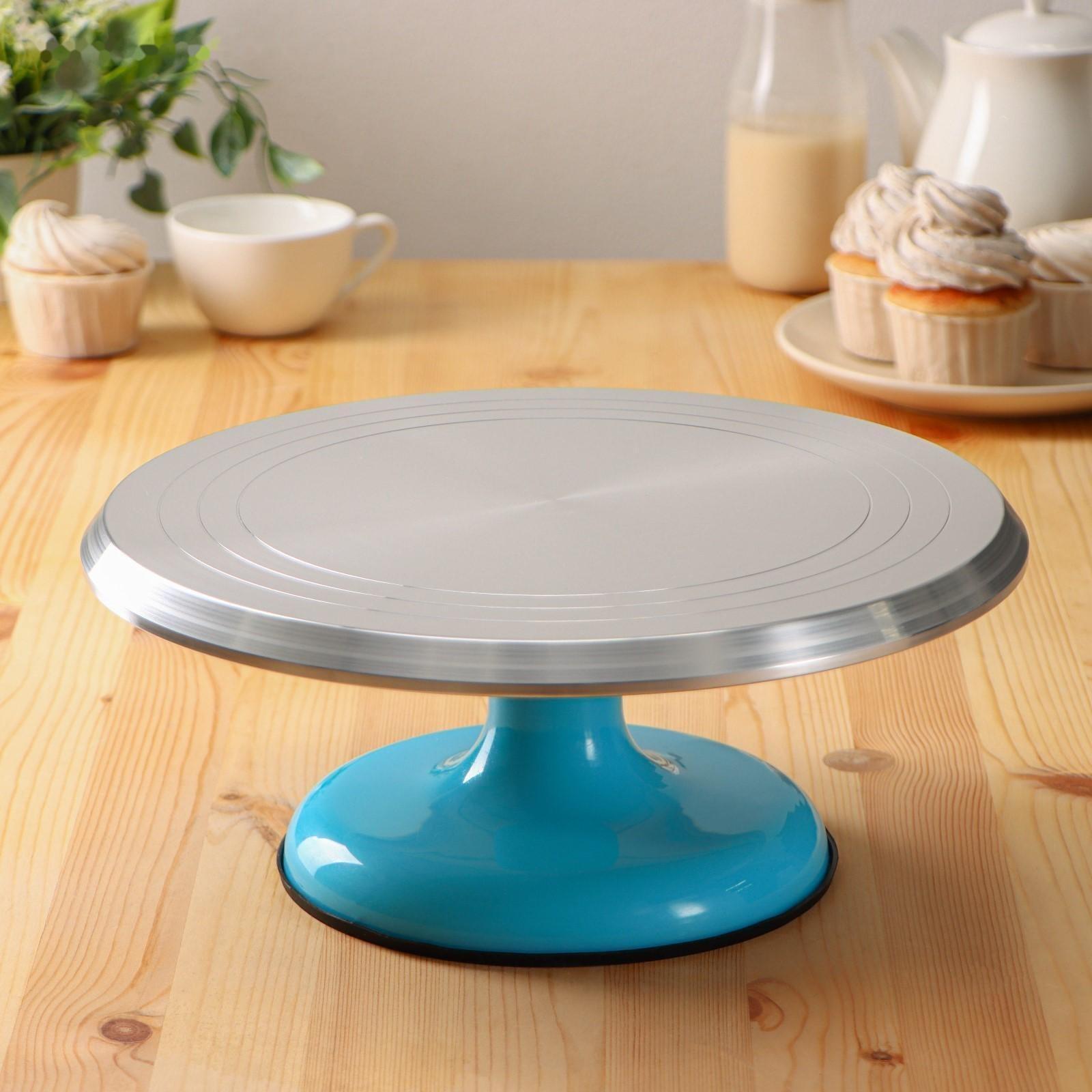 Подставка для торта «Лазурь», d=29 см, цвет МИКС