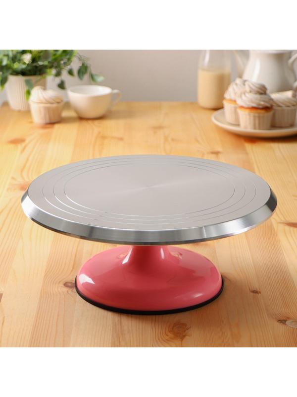 Подставка для торта «Лазурь», d=29 см, цвет МИКС