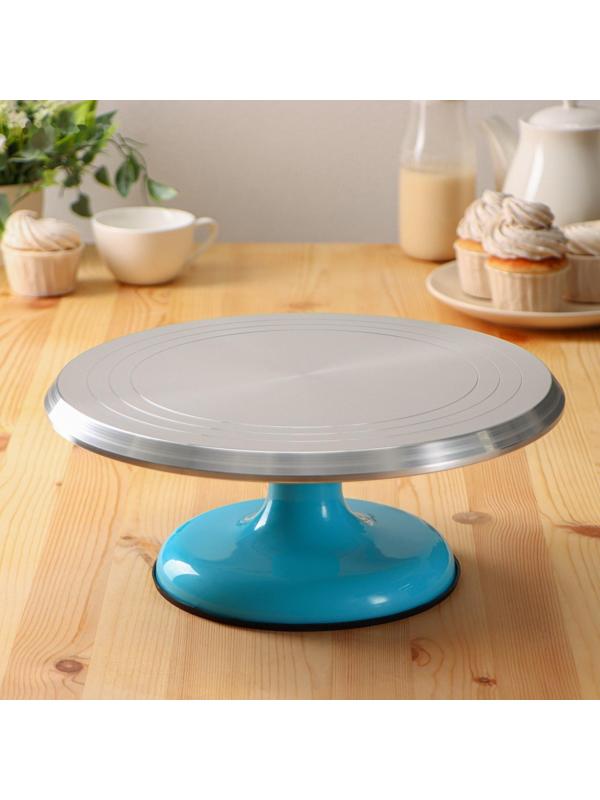 Подставка для торта «Лазурь», d=29 см, цвет МИКС