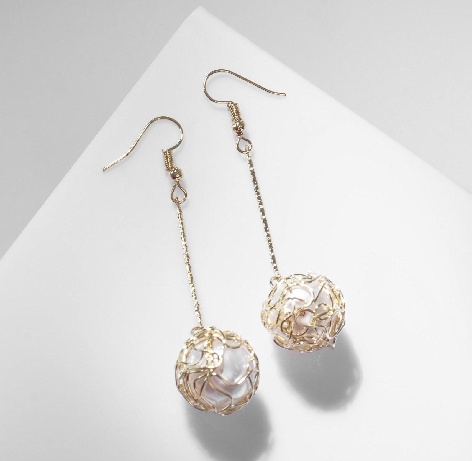 Серьги висячие 